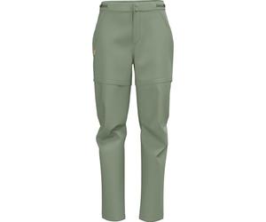 Fjallraven 14200169-614 Abisko Hike Zip-off TRS W/Abisko Hike Zip-off TRS W Pantaloni Sportivi Donna Patina Green Taglia 38/R