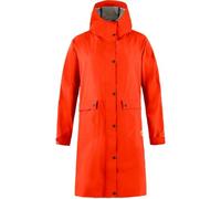 Fjallraven 14500131-214 Vardag Rain Parka W Giacca Donna Flame Orange Taglia XS