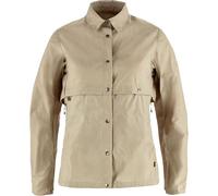 FJALLRAVEN 14500163-118 Hoja Rider's Wind Jacket W Giacca Donna Fossil Taglia S