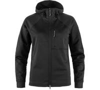 FJALLRAVEN 14600184-550 Abisko Grid Fleece Hoodie W Maglia Lunga Donna Black Taglia XS