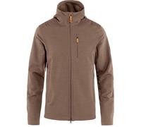 Fjallraven 81479-244 Keb Fleece Hoodie M Maglia Lunga Uomo Suede Brown Taglia XL