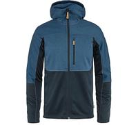 FJALLRAVEN 82257-534-555 Abisko Trail Fleece M Maglia Lunga Uomo Indigo Blue-Dark Navy S