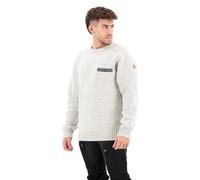 FJALLRAVEN 84139-113 Lada Round-Neck Sweater M Maglia Lunga Uomo Chalk White Taglia XS