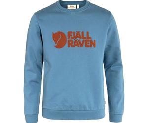 Fjallraven 84142-543 Logo Sweater M Maglia Lunga Uomo Dawn Blue Taglia XS