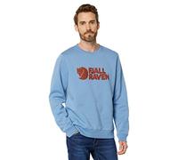 Fjallraven 84142-543 Logo Sweater M Maglia Lunga Uomo Dawn Blue Taglia XXL