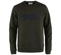Fjallraven Logo Sweater M, Maglia Lunga Uomo, Deep Forest, S