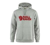 Fjallraven 84144-020-999 Logo Hoodie M Logo Hoodie M Maglia Lunga Uomo Grey-Melange Taglia L