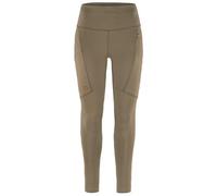 Fjallraven 84773-244 Abisko Tights W Pantaloni Sportivi Donna Suede Brown Taglia XL