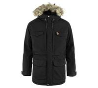 Giacca con cappuccio Fjällräven Nuuk Parka nero - L