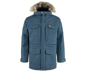 Fjallraven 86668-570 Nuuk Parka M Giacca Uomo Mountain Blue Taglia M