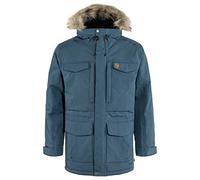 Fjallraven 86668-570 Nuuk Parka M Giacca Uomo Mountain Blue Taglia S