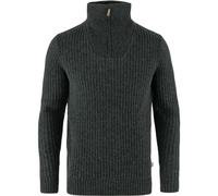Fjällräven - Övik Half Zip Knit - Maglione L nero