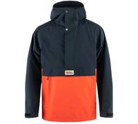 Fjallraven 86688-555-214 Vardag Hydratic Anorak M Giacca Uomo Dark Navy-Flame Orange Taglia M