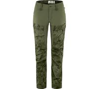 Fjallraven 86705-626-625 Keb Trousers Curved W Pantaloni Sportivi Donna Green Camo-Laurel Green Taglia 36/L