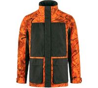 Fjallraven 86717-261-662 Brenner Pro Padded Jacket M Giacca Uomo Orange Multi Camo-Deep Forest Taglia M