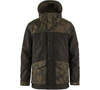 Fjallraven 86903 Värmland Wool Jacket M Giacca Uomo Dark Olive-Dark Olive Camo S