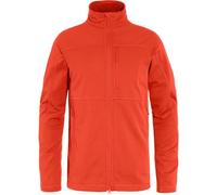 Fjallraven 86971-214 Abisko Lite Fleece Jacket M Giacca Uomo Flame Orange Taglia L