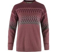 Fjallraven 86992-410-356 Övik Path Knit W Maglia Lunga Donna Mesa Purple-Dark Garnet Taglia XXS