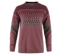 Fjallraven 86992-410-356 Övik Path Knit W/Övik Path Knit W Maglia Lunga Donna Mesa Purple-Dark Garnet Taglia S