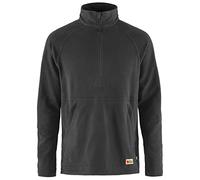 Fjallraven 87055-030 Vardag Lite Fleece M Maglia Lunga Uomo Dark Grey Taglia M