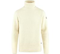 Fjallraven 87072-113 Övik Roller Neck Sweater M Maglia Lunga Uomo Chalk White Taglia XXL