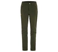 Fjallraven 87101-662 Abisko Trail Stretch Trousers W Pantaloni Sportivi Donna Deep Forest Taglia 40/R