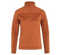 Fjallraven 87141-243 Abisko Lite Fleece Half Zip W Maglia Lunga Donna Terracotta Brown Taglia XL