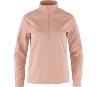 Fjallraven 87141-302 Abisko Lite Fleece Half Zip W Maglia Lunga Donna Chalk Rose Taglia 44