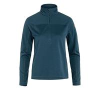 Fjallraven 87141-534 Abisko Lite Fleece Half Zip W Maglia Lunga Donna Indigo Blue Taglia XS