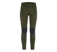 Fjallraven 87143-662 Abisko Trekking Tights HD W/Abisko Trekking Tights HD W Pantaloni Sportivi Donna Deep Forest Taglia XS