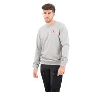 Fjallraven 87163-020-999 1960 Logo Badge Sweater M Maglia Lunga Uomo Grey-Melange Taglia XS