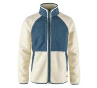 Fjällräven Vardag Pile Full Zip Fleece Bianco,Blu S Uomo