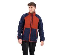 Fjallraven 87164-560-215 Vardag Pile Jacket M Giacca Uomo Navy-Autumn Leaf Taglia S