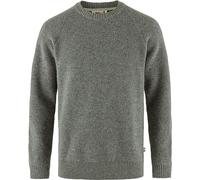 Fjallraven 87165-020 Övik Rib Sweater M Maglia Lunga Uomo Grey Taglia S