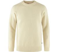 Fjallraven 87165-113 Övik Rib Sweater M Maglia Lunga Uomo Chalk White Taglia M