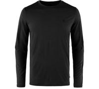 FJALLRAVEN 87194-550 Abisko Wool LS M Maglia Lunga Uomo Black Taglia L