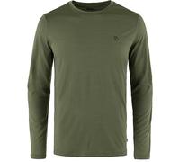 Fjällräven - Abisko Wool L/S - Maglia a manica lunga L olivia