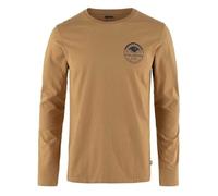 FJALLRAVEN 87303-232 Forever Nature Badge LS M Maglia Lunga Uomo Buckwheat Brown Taglia M