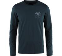 Fjällräven - Forever Nature Badge L/S T-Shirt - Maglia a manica lunga XL blu