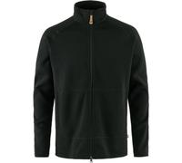 FJALLRAVEN 87317-550 Övik Fleece Zip Sweater M Maglia Lunga Uomo Black Taglia XXL