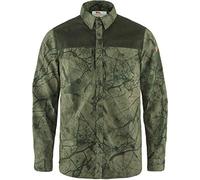 Fjallraven 87326 Värmland G-1000 Shirt M Camicia Uomo Green Camo-Deep Forest XXL
