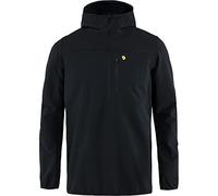 Fjallraven 87400-550 Bergtagen Stretch Half Zip M Maglia Lunga Uomo Black Taglia XS