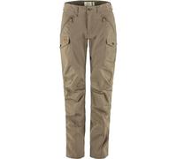 Fjallraven 89638-244 Nikka Trousers Curved W Pantaloni Sportivi Donna Suede Brown Taglia 38