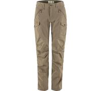 Fjallraven 89638-244 Nikka Trousers Curved W Pantaloni Sportivi Donna Suede Brown Taglia 40
