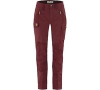 Fjällräven - Women's Nikka Trousers Curved - Pantaloni da trekking 36 - Raw Length rosso
