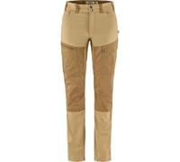 Fjallraven 89827-196-232 Abisko Midsummer TRS W Reg Pantaloni Sportivi Donna Dune Beige-Buckwheat Brown Taglia 42