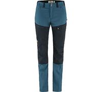 Fjallraven 89827-534-555 Abisko Midsummer TRS W Reg Pantaloni Sportivi Donna Indigo Blue-Dark Navy Taglia 42
