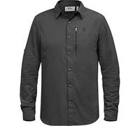 Fjallraven Abisko Hike Shirt LS, Camicia Uomo, Grigio, XXL