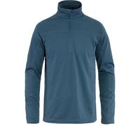 FJALLRAVEN Abisko Lite Fleece Half Zip M - Uomo - Blu - Taglia S- modello 2025