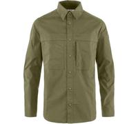 Fjallraven Abisko Trail Shirt LS M Camicia, Verde, XL Uomo